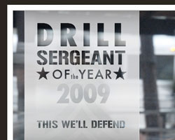 Drill Instructor of the year 2009